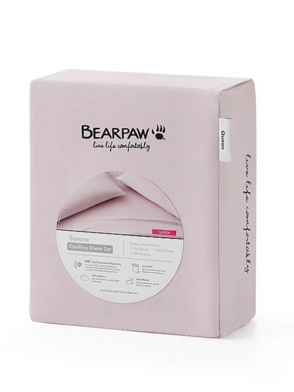 Bearpaw Queen Cooling Sheet Set